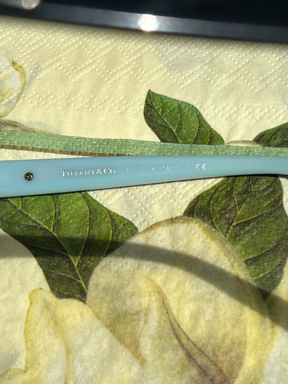 Tiffany & Co. TF4117 8173/3B Blue Key Sunglasses Made in Italy 55□17 - Picture 9 of 13